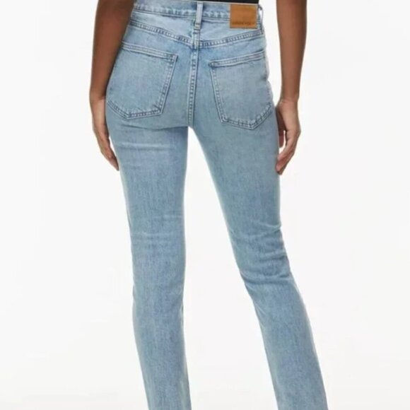 Aritzia Denim Forum The Yoko High Rise Slim Jeans Size 28 X 30 - Picture 9 of 9